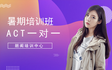 广州朗阁ACT一对一暑期培训班