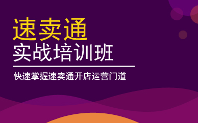 广州速卖通实战培训班