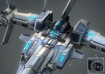 游戏次世代模型设计精英专业项目实训8