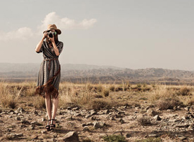 旅游风光拍摄者