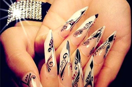 甲片光疗延长技术