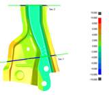 钣金冲压回弹分析