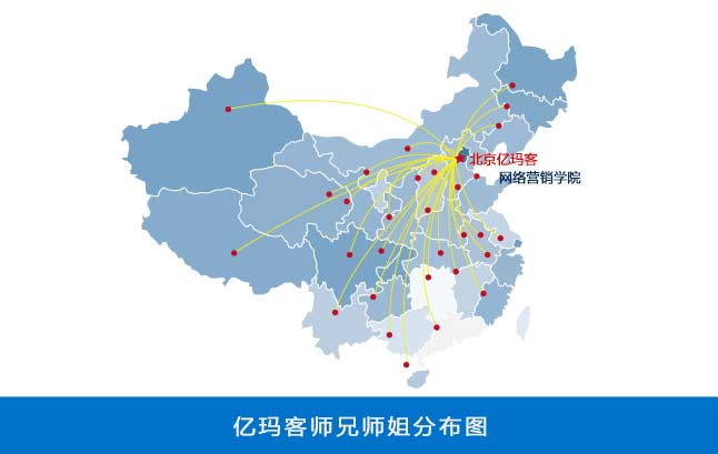 亿玛客师兄师姐分布图 亿玛客师兄师姐分布图