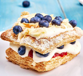 蓝莓拿破仑蛋糕