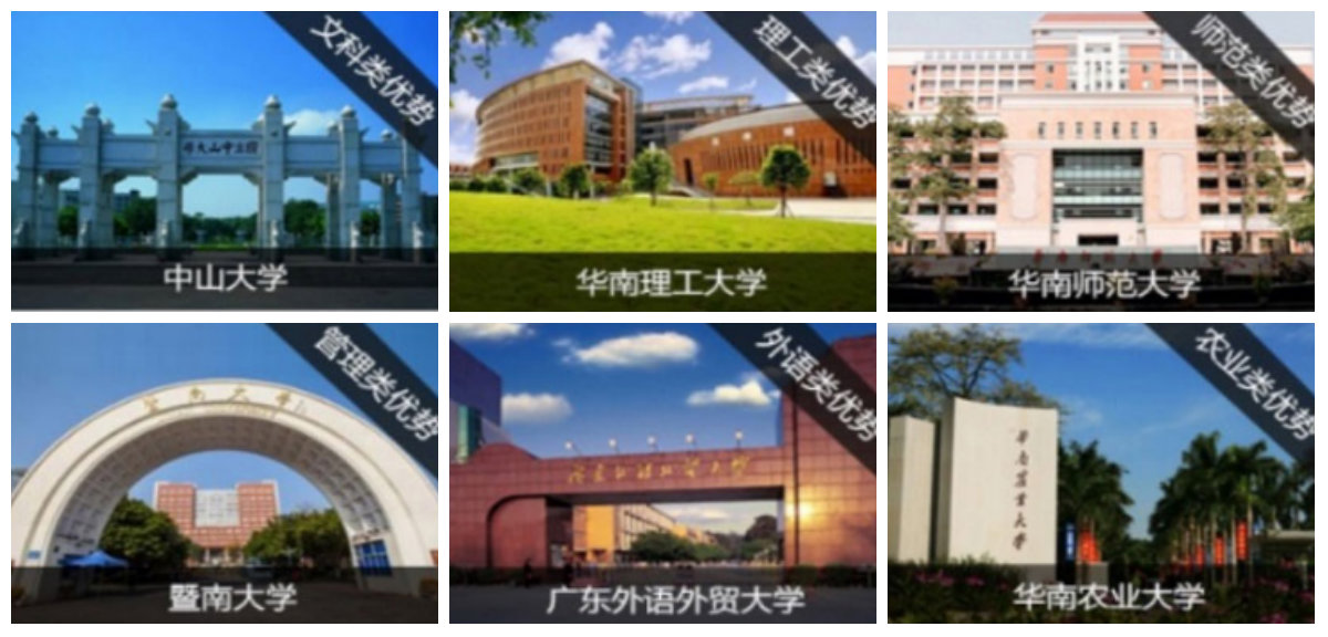 廣東主考院校一覽 廣東主考院校一覽