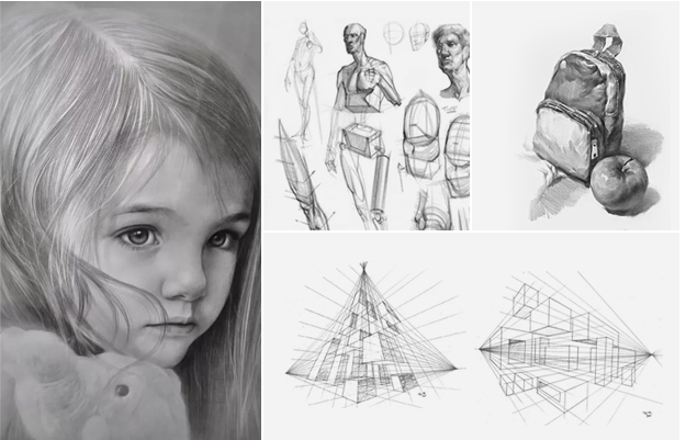 引进美术学院的系统式教学,强化学生的 素描基础,以及人体结构基础。 引进美术学院的系统式教学,强化学生的 素描基础,以及人体结构基础。