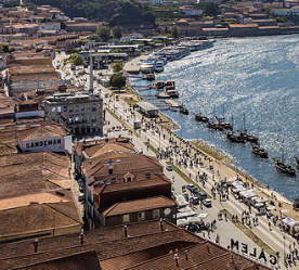 葡萄牙波尔图城市建筑风光 