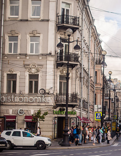 俄罗斯圣彼得堡街景