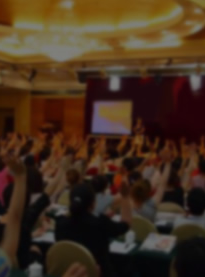 大型演讲讲座，人多没机会实战，当时激情澎湃，课后重回失败。