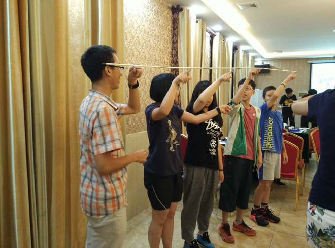 3.集体团训课程 比Running man更炫酷