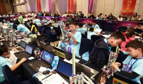 童程童美学员变身央视小记者带你直击2019Botball世界机器人大会！