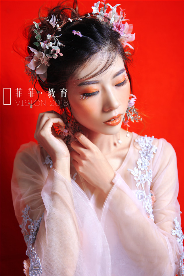 学校菲菲美发作品