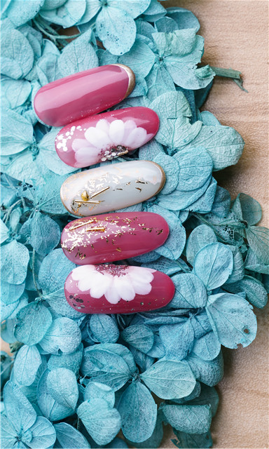 学校菲菲美甲作品