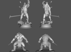 3D打印专业设计师班(游戏影视道具作品)