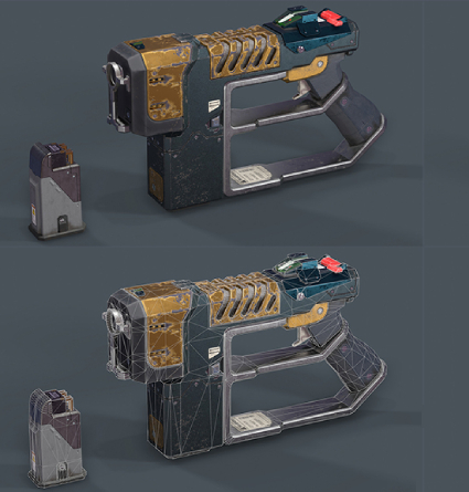 精学道具模型制作及贴图渲染 精学道具模型制作及贴图渲染