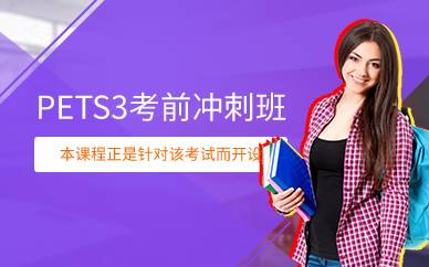 上海PETS3考前冲刺班
