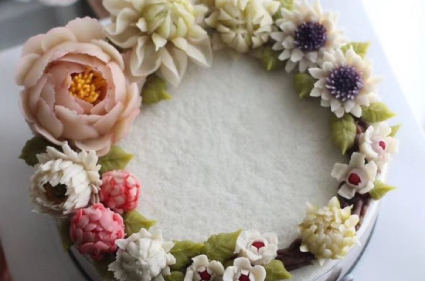 第二阶段3天 【韩式豆沙裱花蛋糕】 第二阶段3天 【韩式豆沙裱花蛋糕】