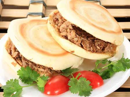 肉夹馍 肉夹馍
