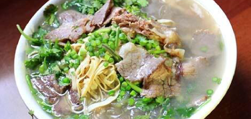 插花牛肉汤的背景及特点