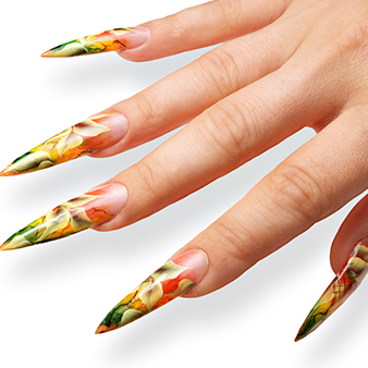 渐变水晶甲制作方法 渐变水晶甲制作方法