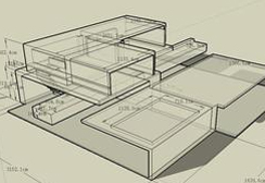 sketchup整体规划表现