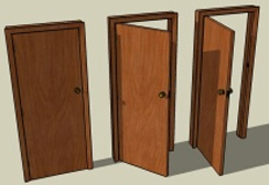 sketchup门窗设计