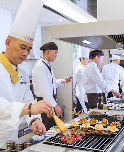 特色小吃教学实景