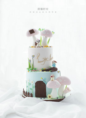 英式翻糖蛋糕