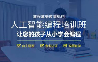 杭州青少年人工智能编程培训班 杭州青少年人工智能编程培训班