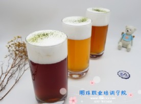 学员奶茶作品