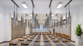 成都圣珈空中瑜伽室