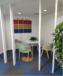 成都亲导会计休息区