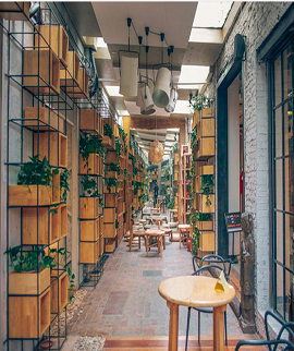 马佐西点烘焙休息区