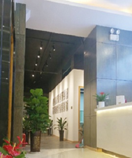 成都群丽化妆学校大厅