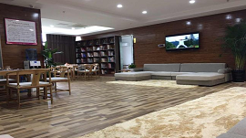 成都悠季瑜伽学院休息区