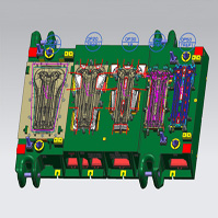 东莞盈安模具设计培训学院 机械手模具设计图