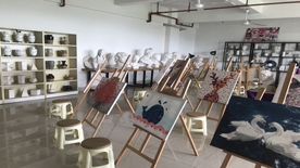 广州市实验技工学校学校环境 画室
