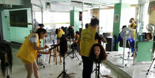 东莞松柏美容美发培训学校 学校环境