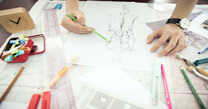 东莞拓普服装设计学校画技法培训班