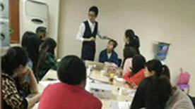 成都东辰美妆-课堂剪影