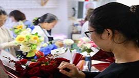 南京高阶花艺教学环境2