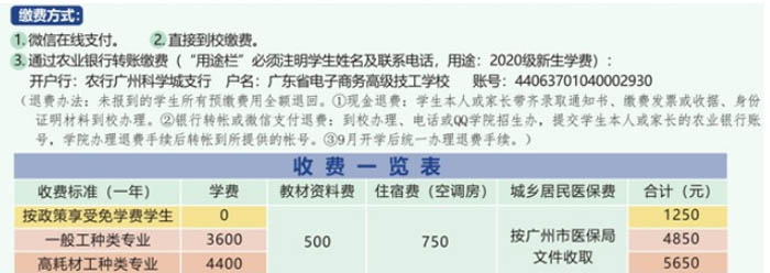 收费标准 收费标准