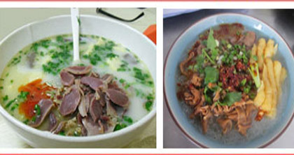 南京老鸭血粉丝汤简介 南京老鸭血粉丝汤简介