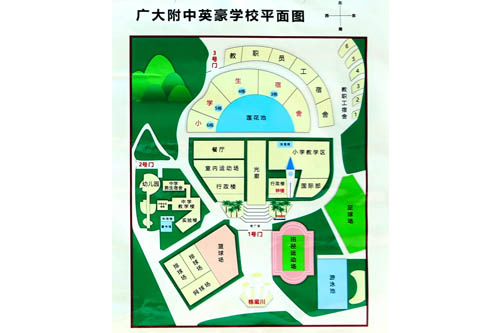 校园平面图 校园平面图