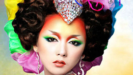 薇薇美妆学员作品2