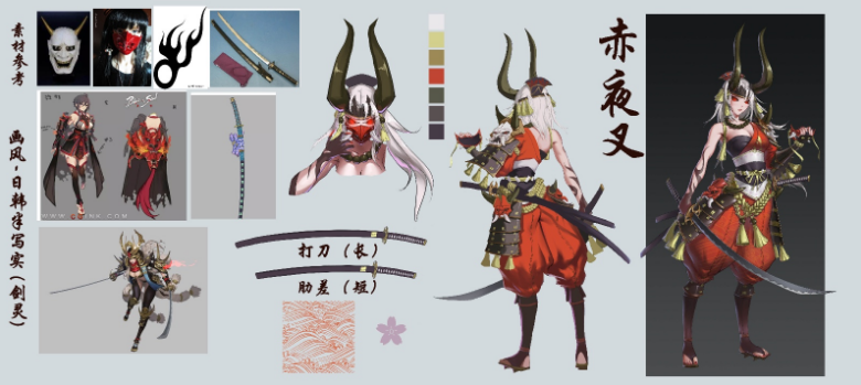 游戏原画高级设计师班优秀作品 游戏原画高级设计师班优秀作品