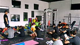 澎特健身课堂剪影