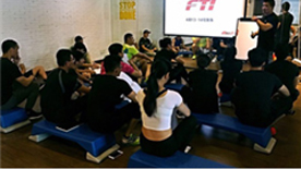 澎特健身课堂剪影