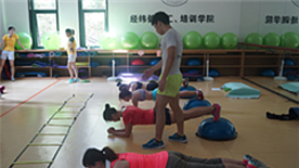 澎特健身课堂剪影