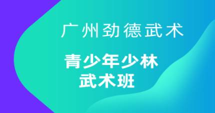 广州青少年少林武术班